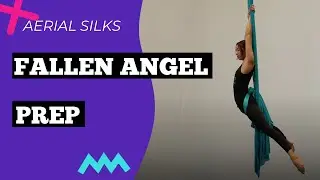 How to Work Up to Scary AERIAL SILKS DROPS!! Beginner Aerial Silks