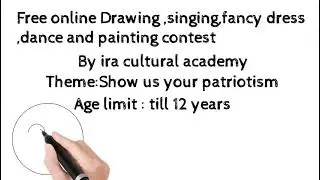 Free multiple online contests 2021 ira cultural academy