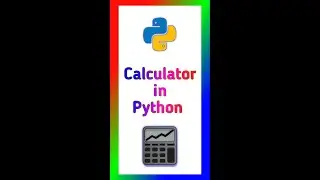 Create calculator in python 