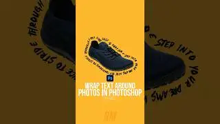 How to wrap Text around Photos in Photoshop