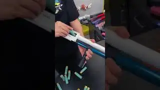 Powerful Soft bullet Gunshot toy M870 shorty shell ejection