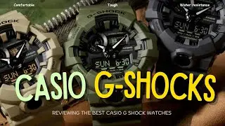 Best Casio G Shock Watches For Men of 2024 Revealed!