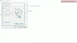 #HOW TO CHANGE THE DATE AND TIME IN WINDOW 10#