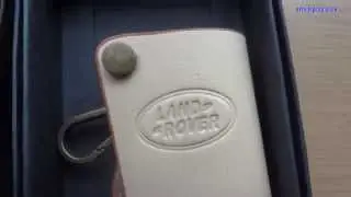 Кожаный чехол для ключа.Ключница Land Rover Range Rover