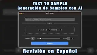 🎧Samplab TextToSample🎧Genera samples con AI ¡GRATUITO!