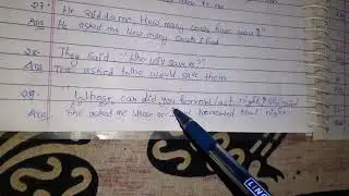 Oxford Current English Grammar Exercise 80 | Direct And Indirect Speech | Writter---Rk sinha part 3