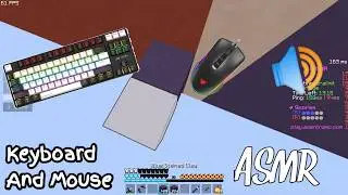 Minecraft The Bridge BUT with Keyboard and mouse sounds asmr | Minecraft Asmr