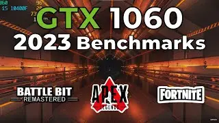 GTX 1060 + Intel i5 10400F Benchmarks (3 Games) 2023