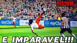 PES 2018 RUMO AO ESTRELADO! PRIMEIRO HAT TRICK  DO RENAN