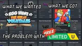 The Problem With FREE UGC Limiteds On ROBLOX...