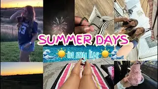 SUMMER DAYS IN MY LIFE☀️🌊🎆