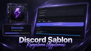 DİSCORD ŞABLON KOPYALAMA UYGULAMASI  