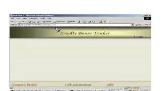 Loyalty Business Tracker Application System Project