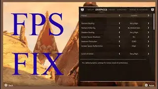 Horizon Forbidden West - FPS drop fix
