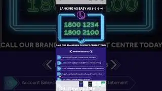Sbi New toll free number |Sbi Bank New Update