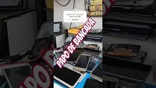 papo de bancada#conserto de celular