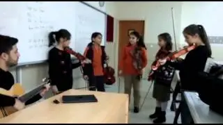 caddelerde rüzgar keman nasıl çalınır