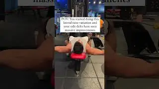 How to Properly Perform Laying Cable Lateral Raises With Good Form (Exercise Demonstration)