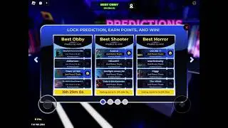 Checking out the Roblox Innovation Awards