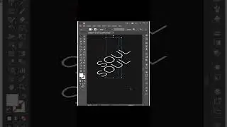 Faded 3D Text Effect in illustrator 