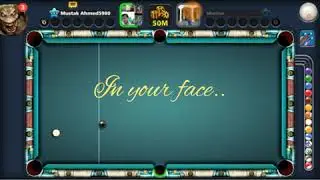 01)8ball pool indirect shot.