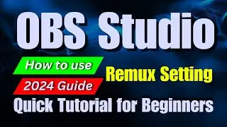 How to Auto Convert MKV to MP4 in OBS | Easy Remux Settings Guide for Beginners (Hindi/Urdu) 2024!