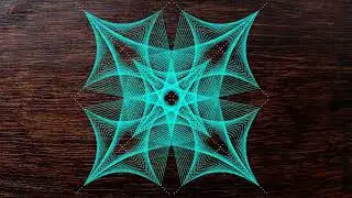 String Art | Blue Arrow | Part 1: How to make wooden board ready for string art | Step-by-step DIY