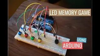 How to make LED memory game using arduino UNO