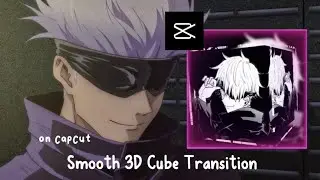 Smooth 3D Cube Transition on CapCut |