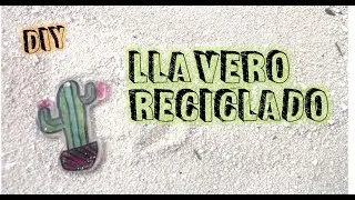Llavero reciclado // Plástico encogible // DIY
