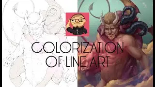 Colorization of Greg's Line Art