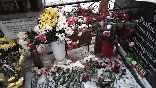Москва. Калитниковское кладбище. Блаженная старица Ольга Ложкина.
