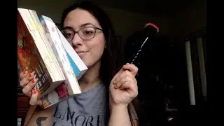 ASMR mid year freak out book tag while doing my makeup bc ✨vibes✨
