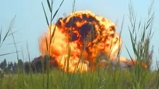 MASSIVE WEAPONS CACHE EXPLOSION!!
