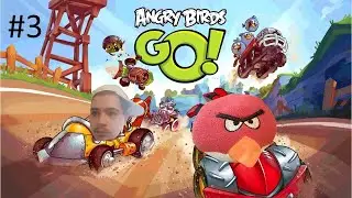 Прохождение ANGRY BIRDS GO в 2024 (синяя троица) #3 #angrybirdsgo #angrybirds