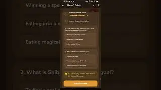 Memefi Secret Video Code | Watch Video To Get Code Memefi 27 August