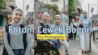 AJAK FOTO CEWEK RANDOM DI BOGOR‼️Pov Street Photography with Canon 600D