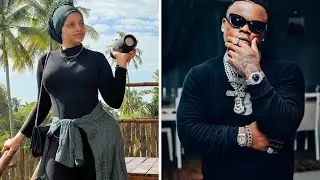 Kulikoni? Aliyekua mke wa HAJI MANARA (RUSHAYNAH) aweka video hii akiwa nyumbani kwa HARMONIZE