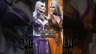 Sindel Character Selection Comparison in Mk9 , Mk11 and Mk1 Khaos Reigns 