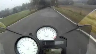 BMW K1300R (on-board) Jak mě předjelo BMW S1000RR