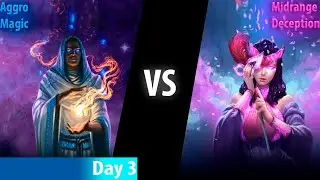 Gods Unchained: Aggro Magic VS Midrange Deception | Aggro Magic Week - Day 3