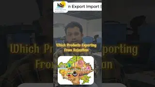 Top Products Exported from Rajasthan 🚀 | A Guide by Rajnish Sir | #|shorts #learnexportimport  CIES