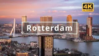 Rotterdam , Netherlands 🇳🇱 | 4K Drone Footage