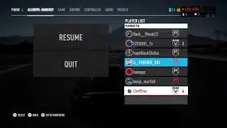 Chilling in alldrive