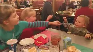 Xander's first knife fight - 12/21/18