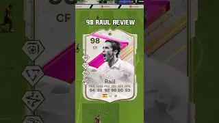 98 Raul Review in EA Sports FC 24 #shorts #short #fc24 #eafc24 #futties #raul #fifa #ultimateteam