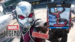 UNBOX: GIANT MAN de MARVEL LEGENDS en su versión CAPITÁN AMERICA CIVIL WAR.