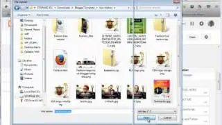 How to Add Image to Blogger widget