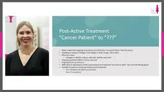 Psychologist Chloe Oliver discusses early stage breast cancer - Mission Beach Information Forum