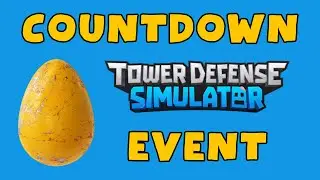 TDS Countdown Egg Hunt Event Livestream! Tower Defense Simulator